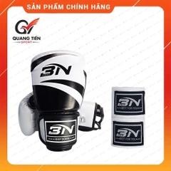 Combo Găng + băng quấn võ thuật đồng màu BN Fight có nhiều màu và size chọn lựa