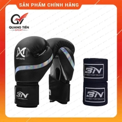 COMBO Găng boxing BN - DNA tặng kèm băng quấn tay BN chính hãng