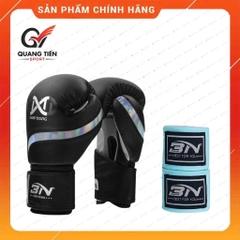 COMBO Găng boxing BN - DNA tặng kèm băng quấn tay BN chính hãng