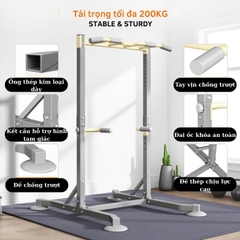Khung Xà Đơn Đa Năng – Chịu Tải 150Kg – Thép Hộp 4x4cm Dày 1.2mm – Điều Chỉnh Cao 155–216cm