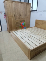 TỦ ÁO 4 CÁNH 1M8 GỖ TẦN BÌ -TU04