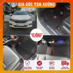 Thảm lót sàn ô tô 8D Full viền cửa Honda City 2015 - 2023