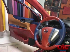 Bọc Da Vô Lăng, Tapli Cửa Và Trần Da Lộn Cao Cấp Cho Xe Nissan Xtrail 2019