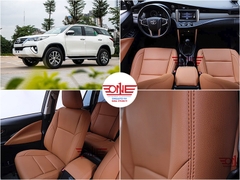 Bọc ghế da toyota fortuner 2020