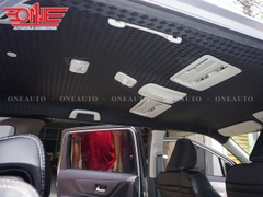 Bọc trần ô tô Toyota Veloz chất liệu da ép hoạ tiết mới nhất !