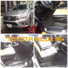Thảm Lót Sàn Ô Tô Cao Cấp Toyota Hilux 2016