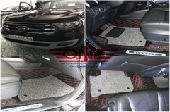Thảm Lót Sàn Da Carbon Ford Everest 2017 2018 2019