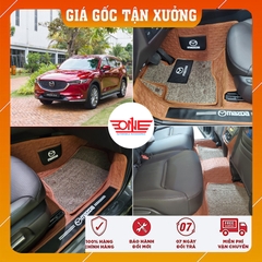 Thảm lót sàn ô tô 8D Mazda CX8 Full viền cửa