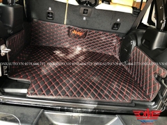 Thảm lót cốp da carbon cho xe Jeep Rubicon