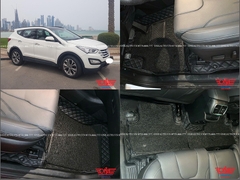 Thảm Lót Sàn Ô Tô Hyundai Santafe 2015