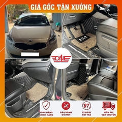 Thảm lót sàn ô tô 8D KIA Rondo Full viền cửa