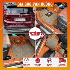 Thảm lót sàn ô tô 8D Hyundai SantaFe FULL viền cửa