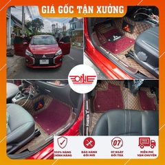 Thảm lót sàn ô tô xe Mitsubishi Attrage FULL viền cửa