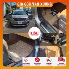 Thảm lót sàn ô tô 5D 6D KIA Carnival 2021