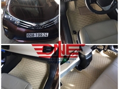 Thảm Lót Sàn 6D Carbon cao cấp Ford Focus