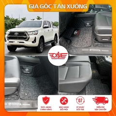 Thảm lót sàn ô tô Toyota Hilux 2015 +