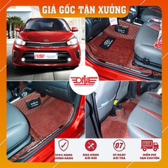 Thảm lót sàn 8D phủ viền cửa Kia Soluto