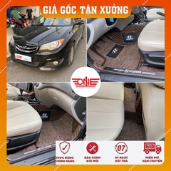 Thảm lót sàn ô tô 8D xe Hyundai Avante phủ viền cửa