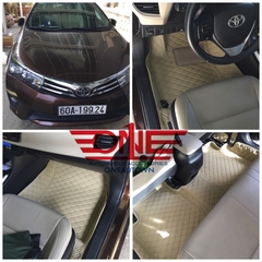 Thảm Lót Sàn Da Cao Cấp TOYOTA COROLLA ALTIS