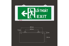 Đèn Exit KenTom KT-620 ( Đèn lối thoát KenTom KT620 gắn tường 2 mặt )