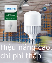 Bóng đèn led Philips Tforce 50W ( Bóng led trụ Philips HB công suất cao 50W )