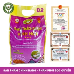 Gạo Chà - gạo thảo dược Vĩnh Hòa [mới]