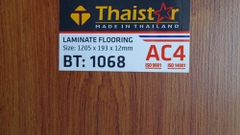 Sàn gỗ Thailand 12mm Thaistar BT1068