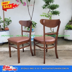 Bộ bàn 1m6 giả đá 6 ghế Panda – Màu tự nhiên và Walnut, ôm lưng, rộng rãi, dễ vệ sinh