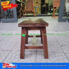 Ghế Cafe Đôn Gỗ Tự Nhiên – Giá Ưu Đãi Chỉ 195.000đ Tại LHQ Furniture