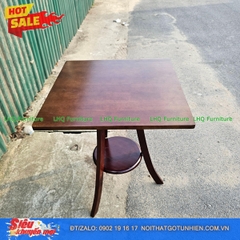 Bàn Cafe 2 Tầng 60x60x75cm – Đa Năng, Thông Minh, Gọn Nhẹ