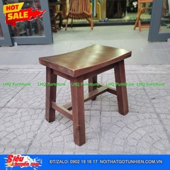 Ghế Cafe Đôn Gỗ Tự Nhiên – Giá Ưu Đãi Chỉ 195.000đ Tại LHQ Furniture