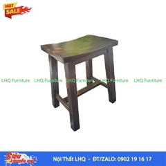 Ghế Đôn Vintage – Giằng Ngang Dọc Vuông Vắn, Chắc Chắn, Đẹp Tinh Tế