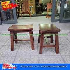 Ghế Cafe Đôn Gỗ Tự Nhiên – Giá Ưu Đãi Chỉ 195.000đ Tại LHQ Furniture