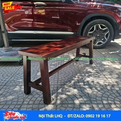 Ghế Bench Gỗ Vintage – Dài 1m2, Mặt Dày 1,5cm, Khung Keo Chắc