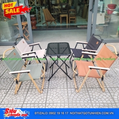 Bộ Bàn Chữ Nhật 40x60x51cm + 4 Ghế Camping – Lựa Chọn Bình Dân Thông Minh
