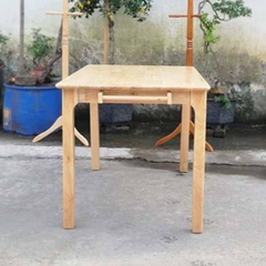 Bàn ăn chân vuông, Rộng từ 80 đến 1m6, chân tháo đơn giản