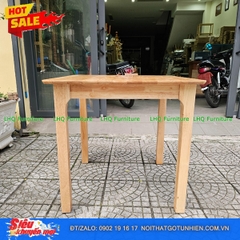 Bộ bàn Butter 4 ghế, bàn vuông 80cm – Tối ưu diện tích | LHQ Furniture