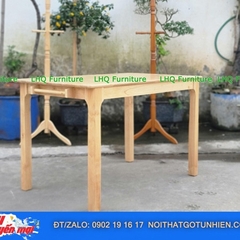 Siêu sale – Bộ bàn ăn 6 ghế Cherry sơn màu tự nhiên – Giá chỉ 4.200.000đ tại LHQ Furniture
