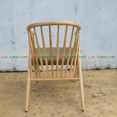 Ghế Bàn Ăn 12 Nan Gỗ Cao Su Tự Nhiên - Đẳng Cấp, Bền Bỉ