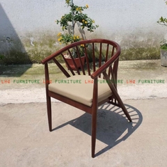 Ghế Bàn Ăn 12 Nan Gỗ Cao Su Tự Nhiên - Đẳng Cấp, Bền Bỉ