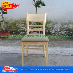 Bàn Vuông 80cm + 2 Ghế Cabin – Màu Trắng & Tự Nhiên – Giá chỉ 1.550.000đ