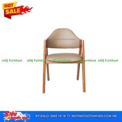 Bộ bàn ăn 6 ghế chữ A, bàn gỗ cao su tự nhiên 100%, sơn màu walnut – Giá chỉ 4.600.000đ
