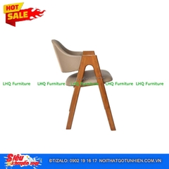 Bộ bàn ăn 6 ghế chữ A, bàn gỗ cao su tự nhiên 100%, sơn màu walnut – Giá chỉ 4.600.000đ