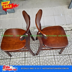 🔥 Siêu sale – Bộ bàn ăn 6 ghế Mango mặt gỗ, bàn 1m6 gỗ cao su tự nhiên sơn màu walnut – Giá chỉ 4.100.000đ