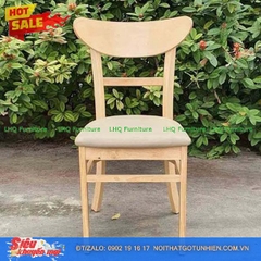 Bộ bàn 4 ghế Panda bàn 2 tầng tròn 60cm – Màu tự nhiên và walnut