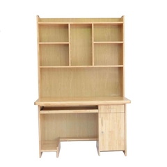Bàn học sinh có giá sách 1m2, gỗ cao su tự nhiên, tháo ráp tiện lợi, bảo hành