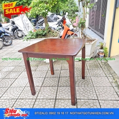Bộ bàn ăn 4 ghế Grace – Bàn 75x120x75cm gỗ tự nhiên, thanh lịch, sang trọng