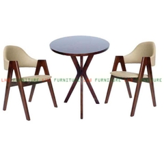 Bộ Bàn Ăn 2 Ghế Chữ A – Tinh Tế Cho Không Gian Nhỏ