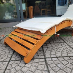Ghế hồ bơi xếp gọn – Thiết kế uốn cong, kết cấu chắc chắn, đa năng, có thể dùng thêm nệm tại LHQ Furniture