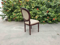 Ghế Nhà Hoàng Louis, Không tay vịn, Gỗ tự nhiên, Bảo hành kết cấu